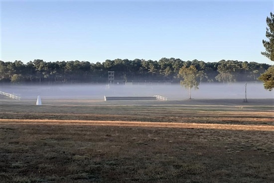 L'Hippodrome de Saumur au sein de la forêt de Verrie