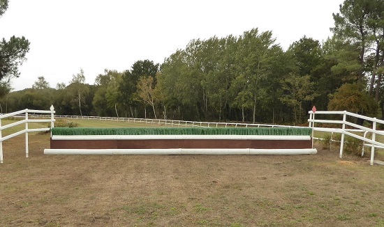 Haie sur l'Hippodrome de Saumur