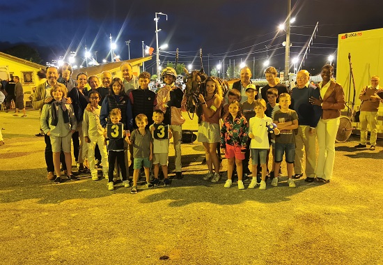 Matthieu ABRIVARD sur l'Hippodrome de Biarritz