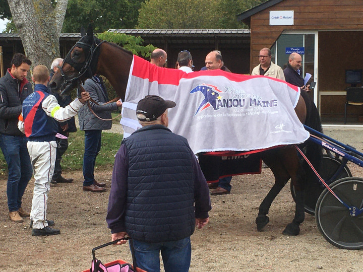 Cleangame, vainqueur de l'édition 2019 du Grand Prix Anjou-Maine