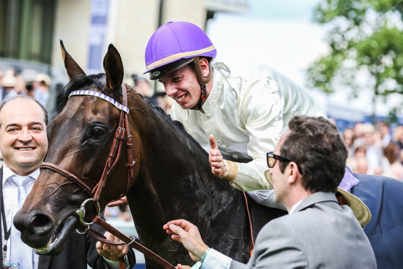 Galopeur et son entourage