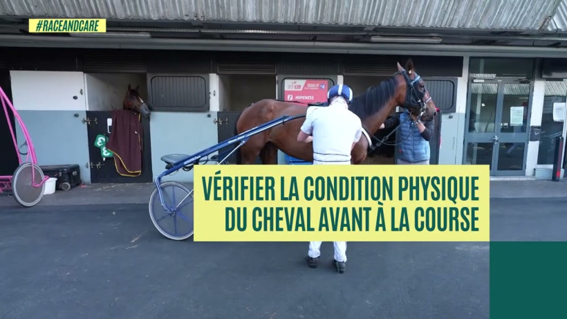 L’échauffement avant la course